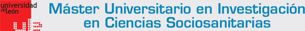 Máster Universitario en Investigación en Ciencias Sociosanitarias